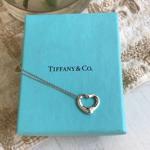 Elsa Peretti open heart necklace